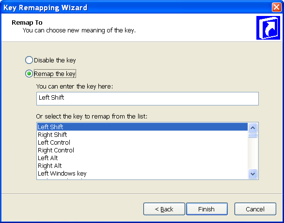 Key Remapper Screenshot